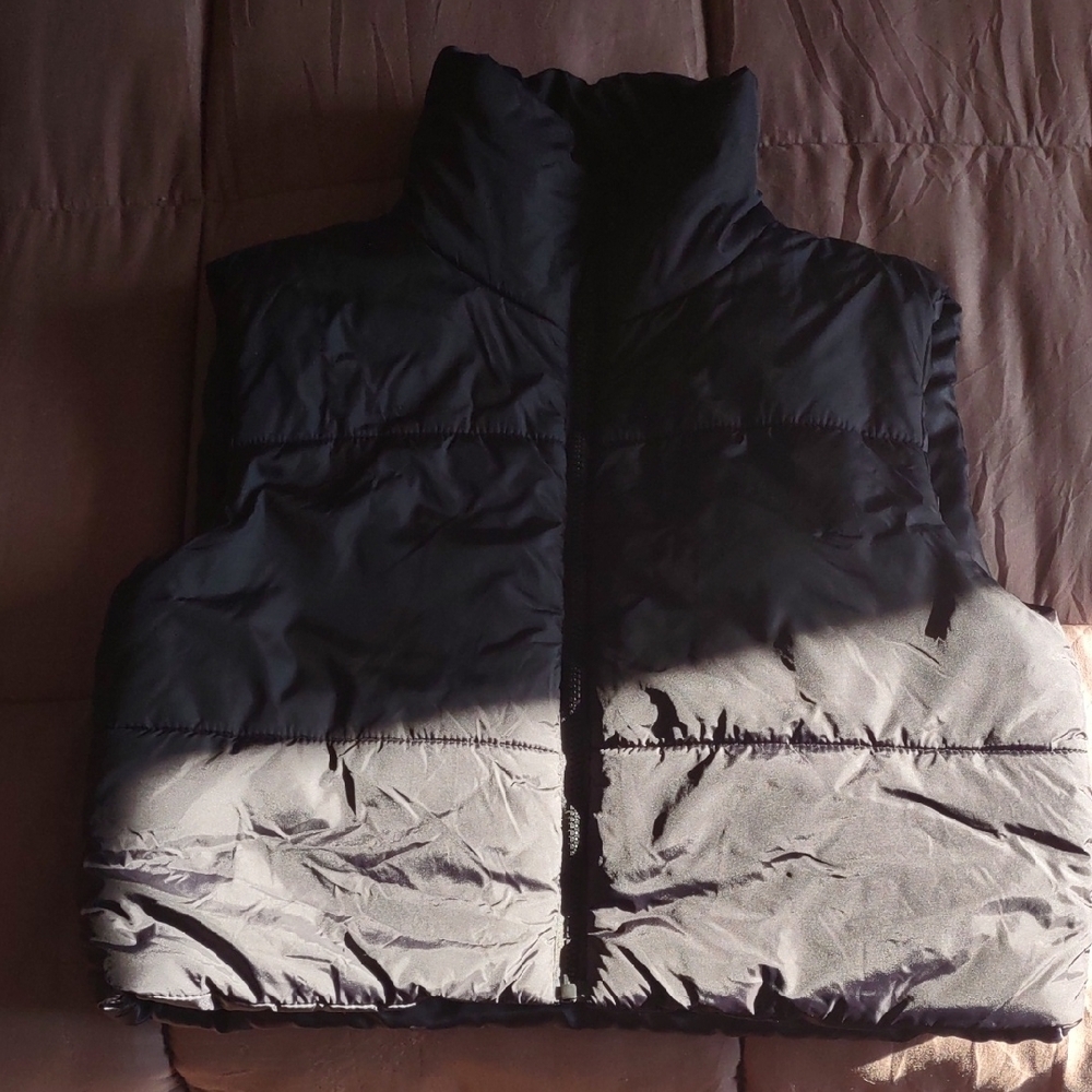 Black Puffer Vest